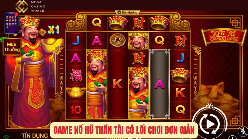 Game Nổ Hũ Thần Tài Có Lối Chơi Đơn Giản